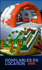 gonflables en location