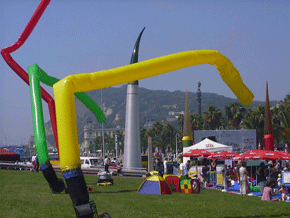 Manches folles colorées