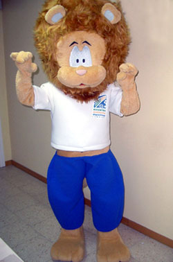 Mascotte Léon — publicitaire