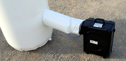 Motorisation & soufflerie — exemples