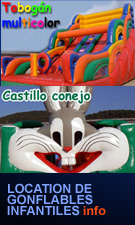 gonflables pour enfants